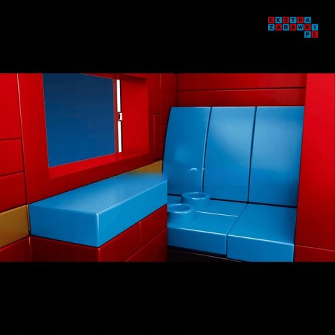 KLOCKI TECHNIC RUCHOMY POCIĄG LOKOMOTYWA 2086 el. MOULD KING 12010