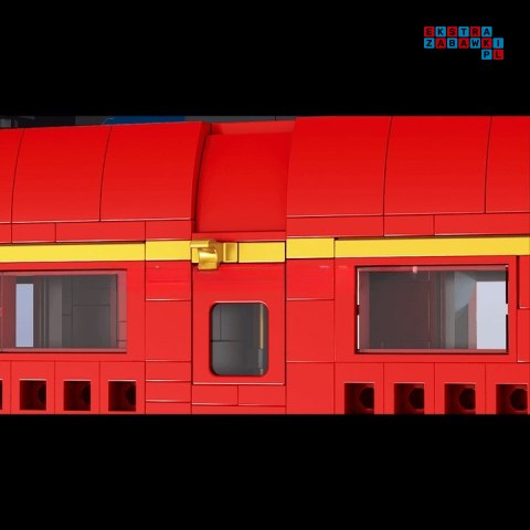 KLOCKI TECHNIC RUCHOMY POCIĄG LOKOMOTYWA 2086 el. MOULD KING 12010