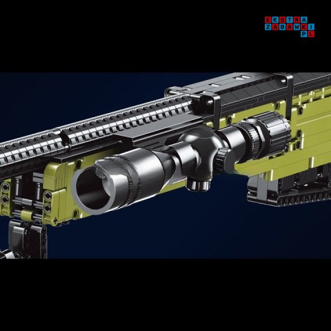 KLOCKI TECHNIC SNIPERKA AWM BROŃ ZABAWKOWA 1628 el. MOULD KING 14010