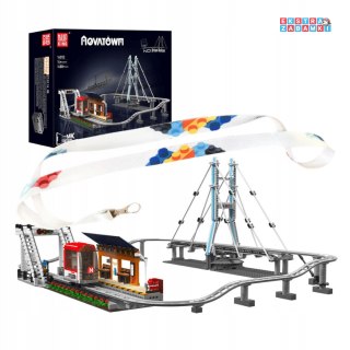 [16052] Klocki 1488 el. Urban technic kolejka miejska pociąg z pilotem Mould King [S]