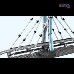 [16052] Klocki 1488 el. Urban technic kolejka miejska pociąg z pilotem Mould King