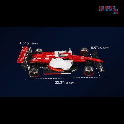 KLOCKI ZDALNIE STEROWANY POJAZD WYŚCIGOWY 1185 el. MOULD KING 13151