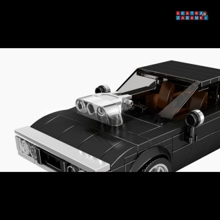 [27049] Klocki 346 el. Autko Charger Narc RT wyścigowe w gablocie Mould King [S]