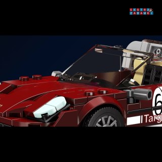 [27060] Klocki 389 el. Auto technic 911 Targo Supercar w gablocie Mould King [S]