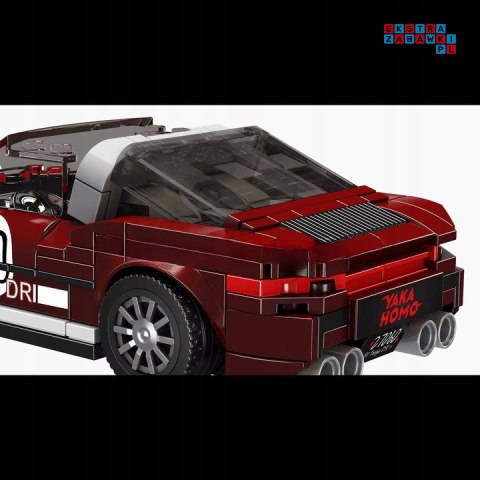 [27060] Klocki 389 el. Auto technic 911 Targo Supercar w gablocie Mould King