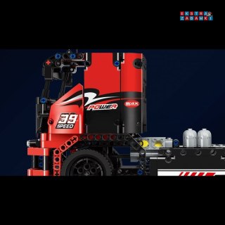 [15002] Klocki 570 el. Duży elektryczny pojazd wyścigowy TIR Mould King [S]