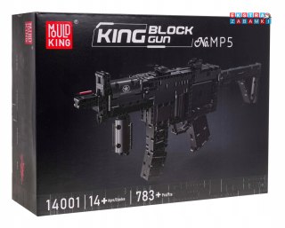 [14001S] Klocki 783 el. Elektryczny karabin broń maszynowa MP5 Mould King [S]