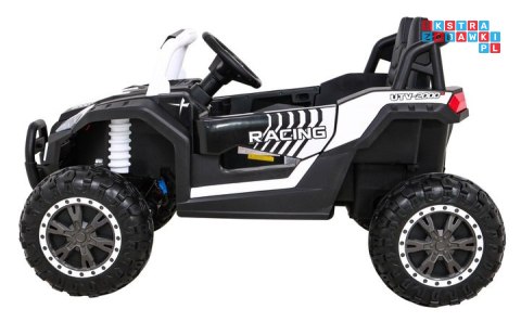 [A036] Buggy UTV 2000M Racing 4x45W 12V/10Ah koła EVA, pokrowiec, pilot, LED - biały