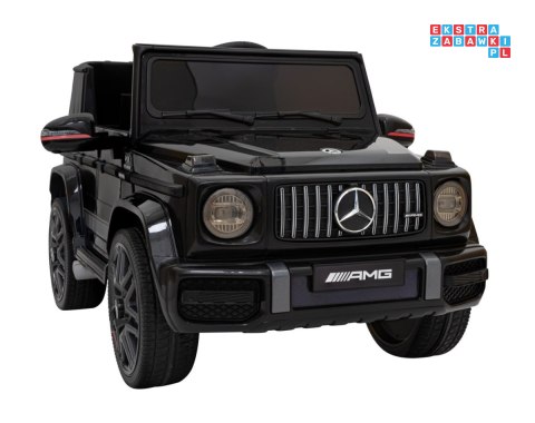 [BBH-0002] Mercedes AMG G63 2X25W 12V/4.5Ah koła EVA, pokrowiec, pilot, LED, MP3 - czarny