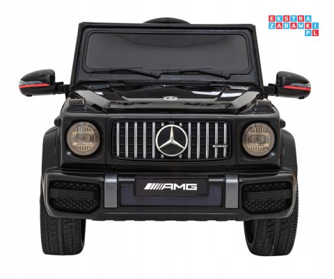 [BBH-0002] Mercedes AMG G63 2X25W 12V/4.5Ah koła EVA, pokrowiec, pilot, LED, MP3 - czarny