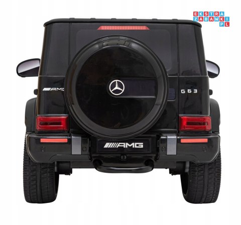 [BBH-0002] Mercedes AMG G63 2X25W 12V/4.5Ah koła EVA, pokrowiec, pilot, LED, MP3 - czarny