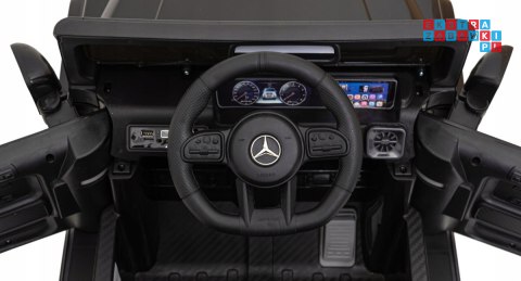 [BBH-0002] Mercedes AMG G63 2X25W 12V/4.5Ah koła EVA, pokrowiec, pilot, LED, MP3 - czarny