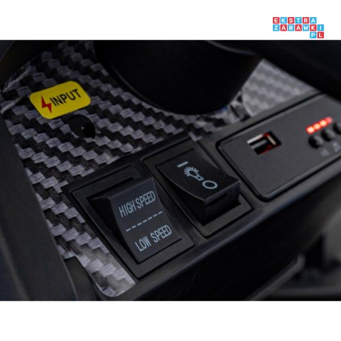 [BLT-206] Duży traktor BLAST z przyczepką na akumulator 2x200W 24V/9Ah EVA pilot MP3 - zielony