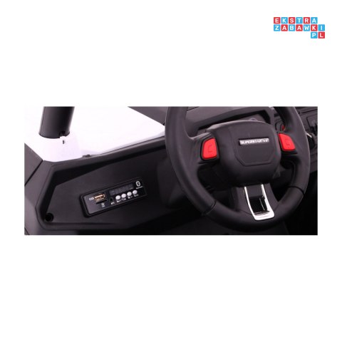 [XMX-603] Buggy SUPERSTAR UTV-MX dwuosobowy 4x45W 12V/18Ah pilot, pokrowiec, LED, BT - biały