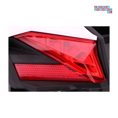 [XMX-603] Buggy SUPERSTAR UTV-MX dwuosobowy 4x45W 12V/18Ah pilot, pokrowiec, LED, BT - biały