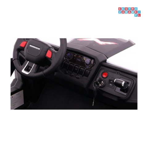 [XMX-603] Buggy SUPERSTAR UTV-MX dwuosobowy 4x45W 12V/18Ah pilot, pokrowiec, LED, BT - biały