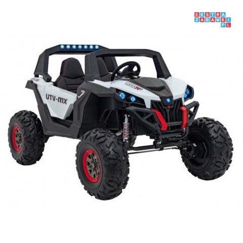 [XMX-603B] Duży Buggy SUPERSTAR UTV-MX 2000N dwuosobowy, wersja 300W 4x75W, 24V/9Ah pilot, pokrowiec, LED, MP3 - biały