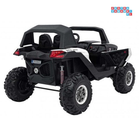 [XMX-603B] Duży Buggy SUPERSTAR UTV-MX 2000N dwuosobowy, wersja 300W 4x75W, 24V/9Ah pilot, pokrowiec, LED, MP3 - biały