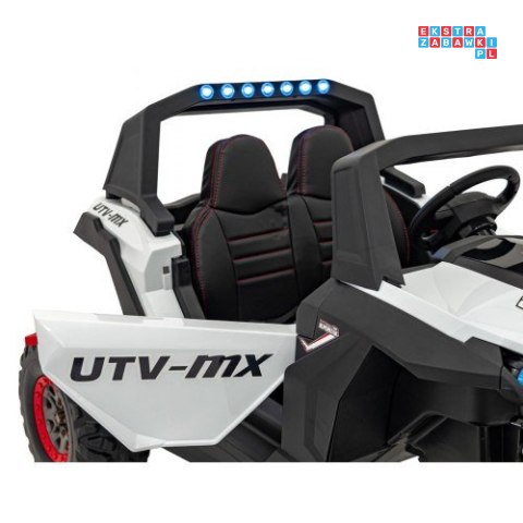 [XMX-603B] Duży Buggy SUPERSTAR UTV-MX 2000N dwuosobowy, wersja 300W 4x75W, 24V/9Ah pilot, pokrowiec, LED, MP3 - biały