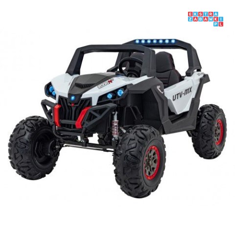 [XMX-603B] Duży Buggy SUPERSTAR UTV-MX 2000N dwuosobowy, wersja 300W 4x75W, 24V/9Ah pilot, pokrowiec, LED, MP3 - biały