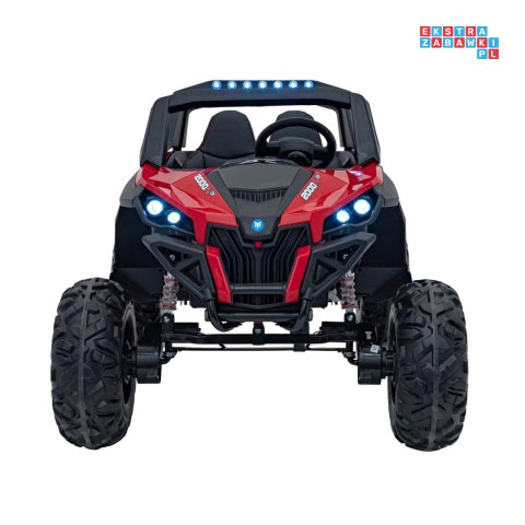 [XMX-603B] Duży Buggy SUPERSTAR UTV-MX 2000N dwuosobowy, wersja 300W 4x75W, 24V/9Ah pilot, pokrowiec, LED, MP3 - czerwony