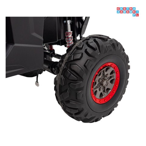 [XMX-603B] Duży Buggy SUPERSTAR UTV-MX 2000N dwuosobowy, wersja 300W 4x75W, 24V/9Ah pilot, pokrowiec, LED, MP3 - czerwony