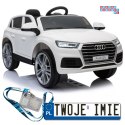 Audi Q5 Dla Dzieci 2x45W z Pilotem Auto Na Akumulator Ekoskóra EVA LED