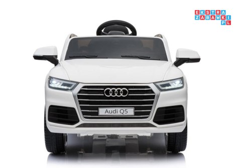 Audi Q5 Dla Dzieci 2x45W z Pilotem Auto Na Akumulator Ekoskóra EVA LED