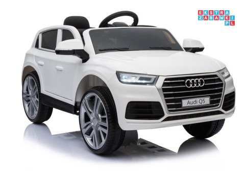 Audi Q5 Dla Dzieci 2x45W z Pilotem Auto Na Akumulator Ekoskóra EVA LED