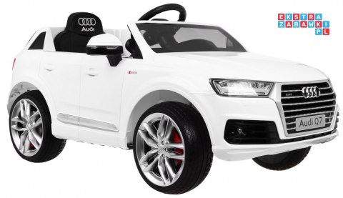 Audi Q7 Quattro S-Line na akumulator + Pilot + Wolny Start + EVA + Radio MP3 LED