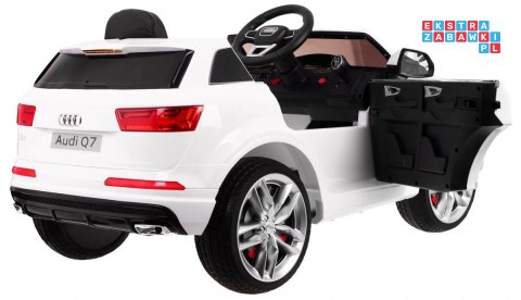 Audi Q7 Quattro S-Line na akumulator + Pilot + Wolny Start + EVA + Radio MP3 LED