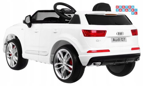 Audi Q7 Quattro S-Line na akumulator + Pilot + Wolny Start + EVA + Radio MP3 LED