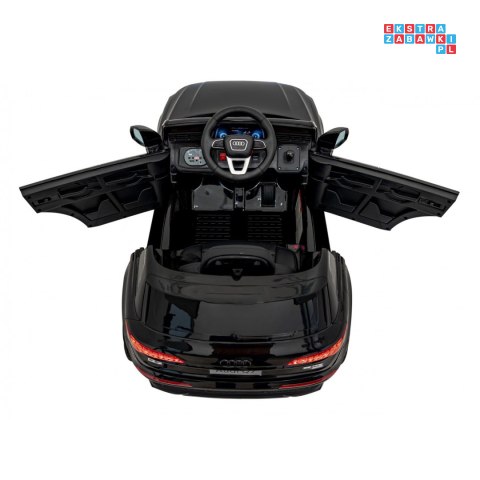 Audi Q7 new Lift pojazd na akumulator ekoskóra koła EVA bluetooth MP3 pasy