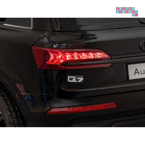 Audi Q7 new Lift pojazd na akumulator ekoskóra koła EVA bluetooth MP3 pasy