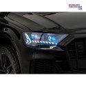 Audi Q7 new Lift pojazd na akumulator ekoskóra koła EVA bluetooth MP3 pasy
