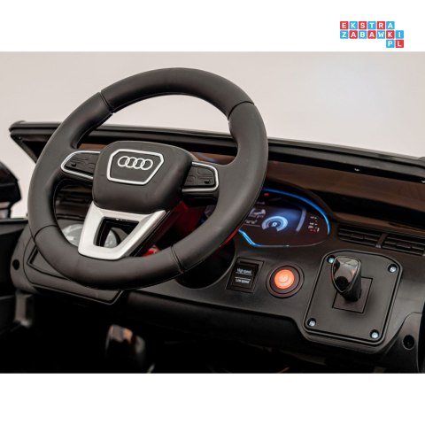 Audi Q7 new Lift pojazd na akumulator ekoskóra koła EVA bluetooth MP3 pasy