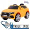 [JJ2066] Audi Q8 Lift na akumulator 2x35W 12V/4.5Ah z Pilotem EVA Wolny Start MP3 LED - żółty