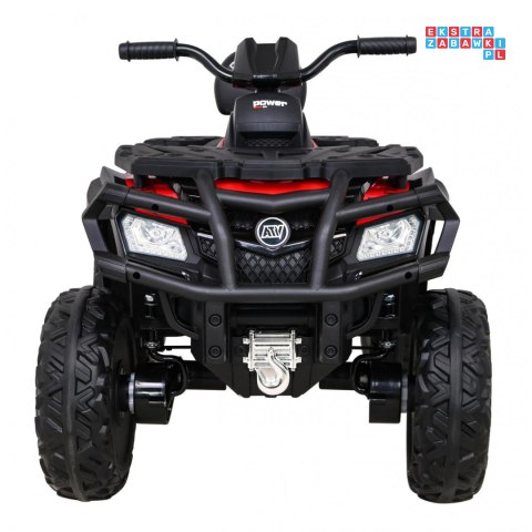 [S615] Quad ATV XT-speed 4x80W 24V/10Ah EVA, pokrowiec, LED, MP3 - czerwony