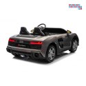[A3000] Audi Spyder R8 Lift auto na akumulator 2x200W 24V/14Ah ekoskóra - szary