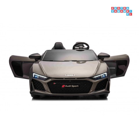 [A3000] Audi Spyder R8 Lift auto na akumulator 2x200W 24V/14Ah ekoskóra - szary