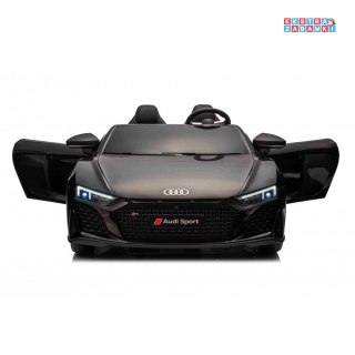 Czarne Audi Spyder R8 Lift strong na akumulator - 200W, 24V/14Ah, silnik bezszczotkowy - [A3000.STRONG]