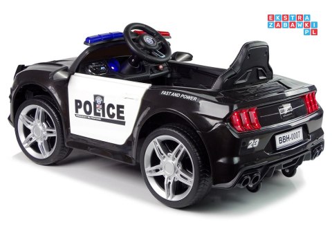 Auto BBH0007 Na Akumulator Policja Ekoskóra Koła EVA LED Wejście MP3 USB