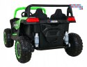 [A032] Buggy ATV Racing dwuosobowy na akumulator 4x200 24V/7Ah pilot MP3 LED - zielony
