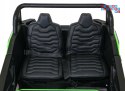 [A032] Buggy ATV Racing dwuosobowy na akumulator 4x200 24V/7Ah pilot MP3 LED - zielony