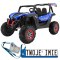 [XMX-603] Buggy SUPERSTAR UTV-MX dwuosobowy 4x45W 12V/14Ah pilot, pokrowiec, LED, BT - niebieski