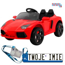 Auto Future Pojazd na akumulator dla dzieci Pilot EVA MP3 USB LED