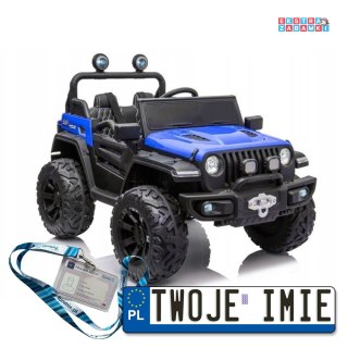 Auto HC8988 na akumulator - 4X45W, ekoskóra, koła EVA, bluetooth, pasy
