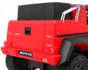 Auto Mercedes G63 6x6 dla dzieci + 2 Pedały gazu + Regulacja siedzenia + Audio LED + Bagażnik + Kufer dla rodzica