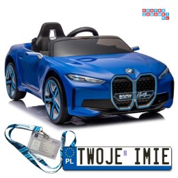 Auto Na Akumulator BMW I4 4x4 Bluetooth ekoskóra EVA LED