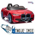 Auto Na Akumulator BMW I4 4x4 Bluetooth ekoskóra EVA LED